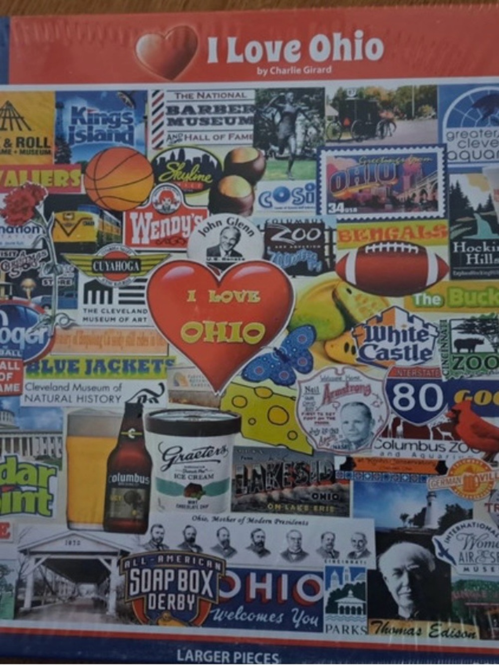 I Love Ohio puzzle brand new